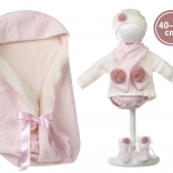Hăinuțe și accesorii pentru păpușa LLORENS 40 cm – set din 7 piese