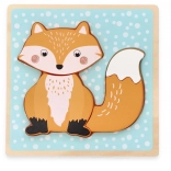 Puzzle din lemn pentru cei mai mici – vulpe