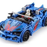 Set de construcție CADA mașină de curse cu telecomandă, 585 de piese, cu scaun catapultabil