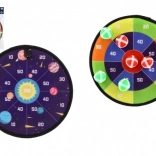 Țintă dublă cu scai cu mingiuțe