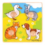 Puzzle de incastrat animale domestice