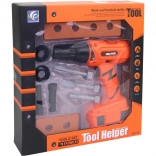 Borma electrică pentru copii cu accesorii