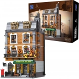 Set de construcție PANTASY Sherlock Holmes Baker Street 221B – casă urbană cu 3047 piese
