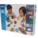 Set de construcție PLUS-PLUS Mini Basic Neon – super set 1200 piese