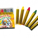 Vopsele pentru față și corp – set de 6 bucăți