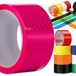 Bandă adezivă acrilică roz 48 mm × 50 yd