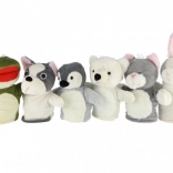Marionete din pluș animale pentru copii - 6 tipuri