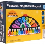 Covor tactil muzical Păun de la Zippy Mat