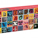 Puzzle panoramic Galison Broderie de la A la Z 1000 piese