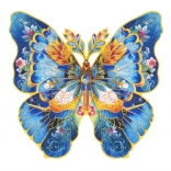 Puzzle din lemn Fluture Morpho Helena