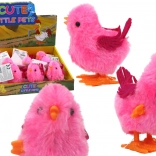 Jucărie săltăreață pui roz