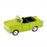 Model metalic TRABANT cabriolet 1:32 cu mecanism pull‑back