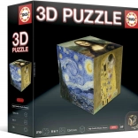 Puzzle 3D Cubul Artă 216 piese EDUCA