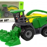 Combine agricol mic verde – jucărie