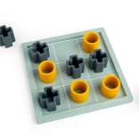 Bigjigs Toys X și 0 din lemn și silicon