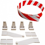 Parapet și suporturi pentru piste auto Carrera Evolution, Digital 132 și Digital 124 – set 3 m