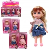 Păpușă cu ochelari pentru copii