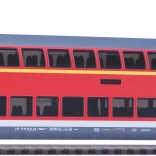 Vagon de pasageri pe două nivele clasa 1./2. DB Regio