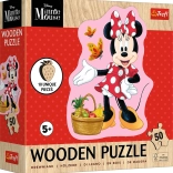 Puzzle din lemn Disney Minnie, 50 de piese