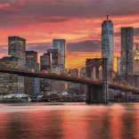 Puzzle 1500 piese Amurg pe râu