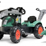 Tractor pentru copii Farm Lander cu încărcător și remorcă
