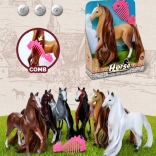 Jucărie căluț cu pieptene