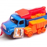 Dino Tatra camion cu platformă, set de nisip 5 piese