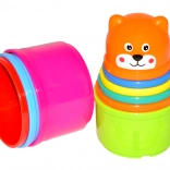 Turn de pahare suprapozabile, 9 piese