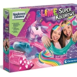 Naukowa Zabawa Super slime-uri colorate