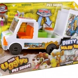 Mașină de spălat cu figurină Paskudniak – The Ugglys Pet Shop