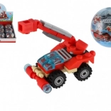 Vehicule de intervenție Set de construcție Pompieri în sferă de plastic