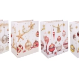Pungă cadou de Crăciun L 32 × 41,5 × 12 cm