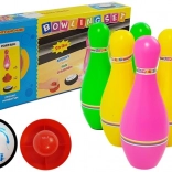 Set colorat de bowling cu efecte luminoase