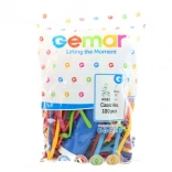 Baloane de modelat Gemar cu pompă - 100 buc