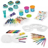 Cutie Jungle cu Materiale Artistice pentru Copii