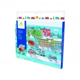 Pockets folie termocontractabilă – mijloace de transport set creativ