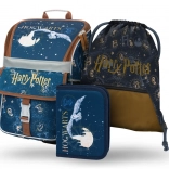 Set școlar Harry Potter Hogwarts: ghiozdan, penar, sac