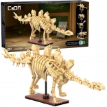 Set de construcție CaDA fosile de dinozaur Stegosaurus 297 piese
