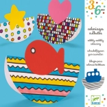 Djeco 3D cărți de colorat pentru copii