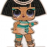 Pictură cu diamante LOL Surprise: Faraonka CRYSTAL ART