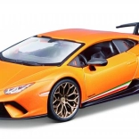 Model metalic BBURAGO 1:24 LAMBORGHINI Huracán Performante portocaliu