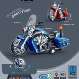 Motocicletă cu efecte luminoase și sonore