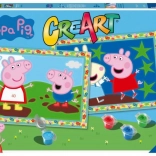 CreArt pictură după numere – PEPPA PIG