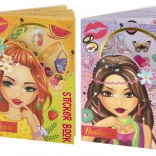 Carte cu autocolante – îmbracă-ți păpușa A5