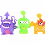 Extraterestru antistres de strâns – jucărie gelatinoasă 8–9 cm, 3 culori