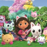 Puzzle Casa magică a lui Gabi: În grădină MAXI 24 piese