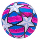 Mingea de cauciuc cu stele strălucitoare albastră 24 cm