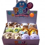 Animal de pluș cu biluțe antistres