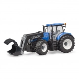 Bruder tractor New Holland T7.315 cu încărcător frontal