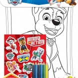 Set de colorat PAW PATROL de la NICKELODEON